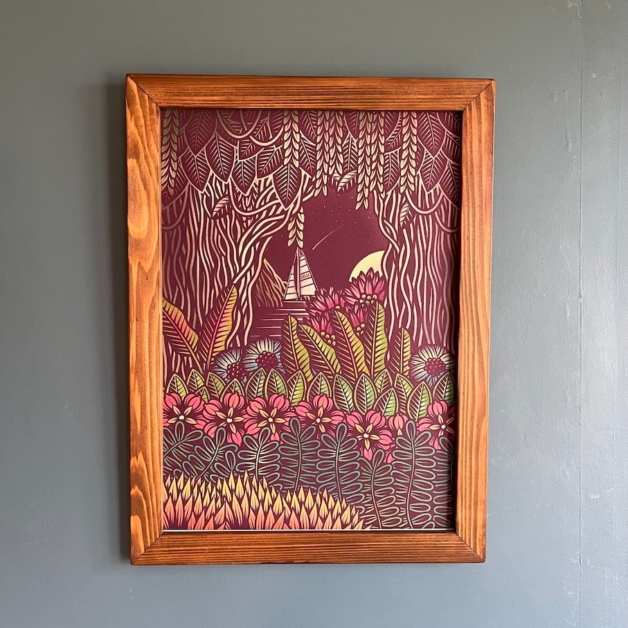 A-028【DELUXE】SHINING NIGHT アート