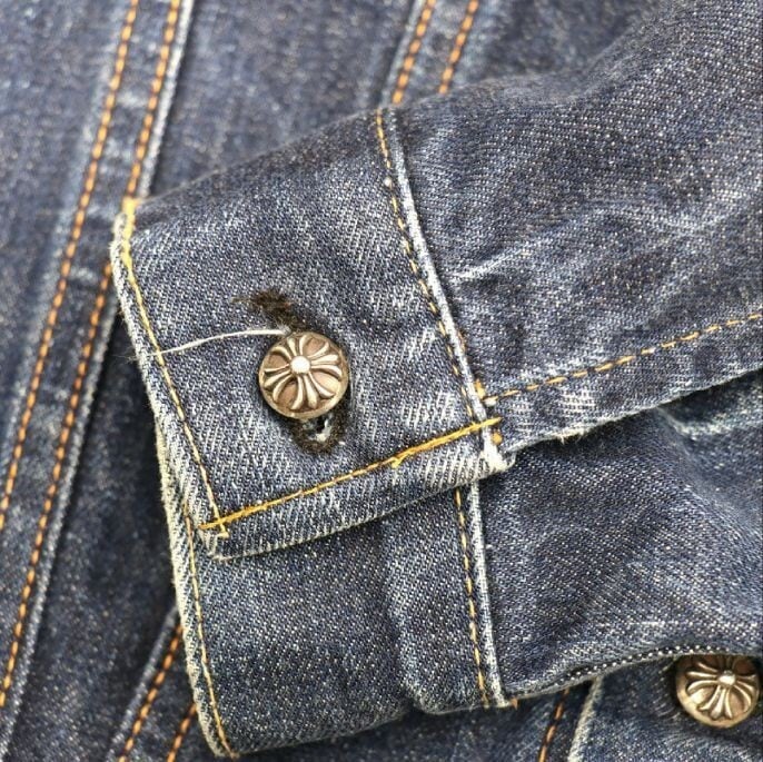 CHROME HEARTS クロムハーツ × リーバイス デニムジャケット クロス