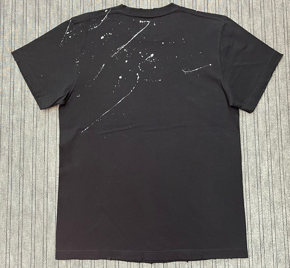 スプラッシュダメージTシャツ ブラック | Pay ID