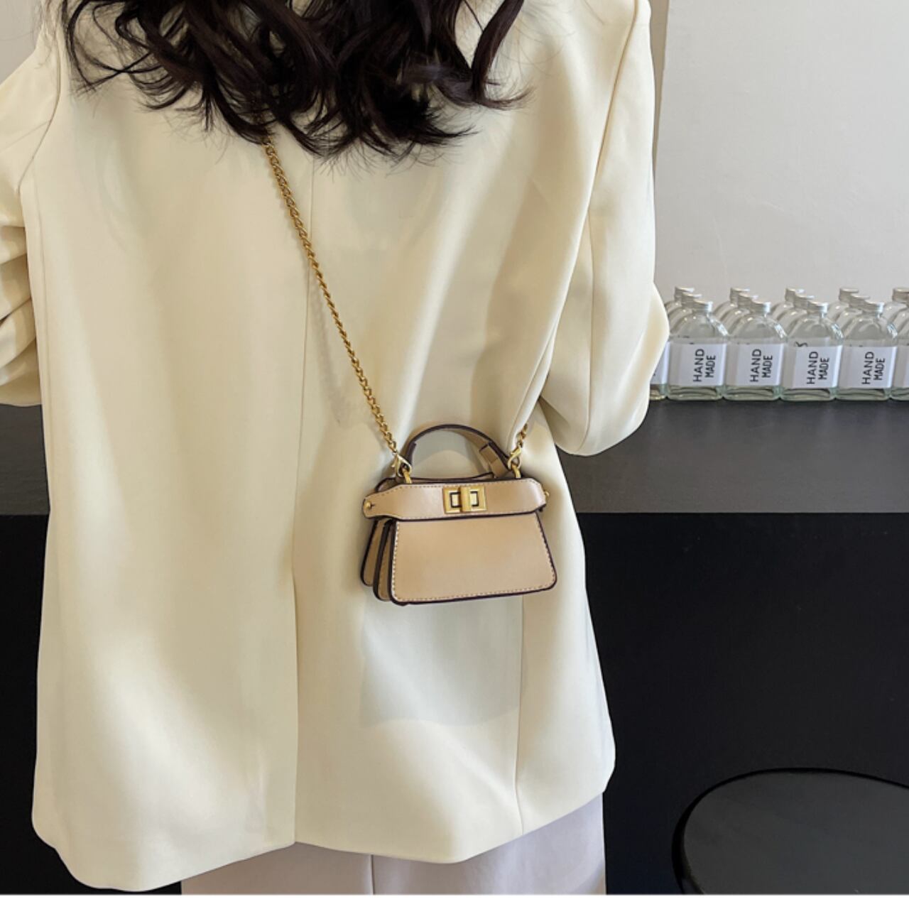 チェーン ミニ ショルダー 2color 341180