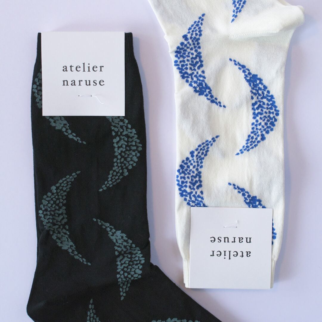 atelier naruse アトリエナルセ コットン 12moon ミドルソックス