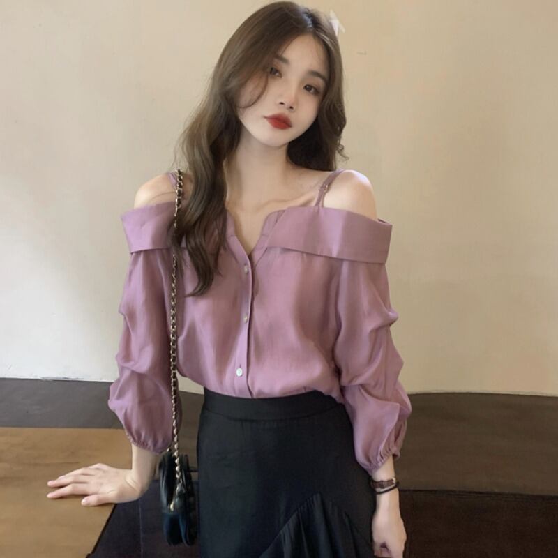 シャツ サマースタイル薄手 ロング 夏物 YY-ファッション59994030585