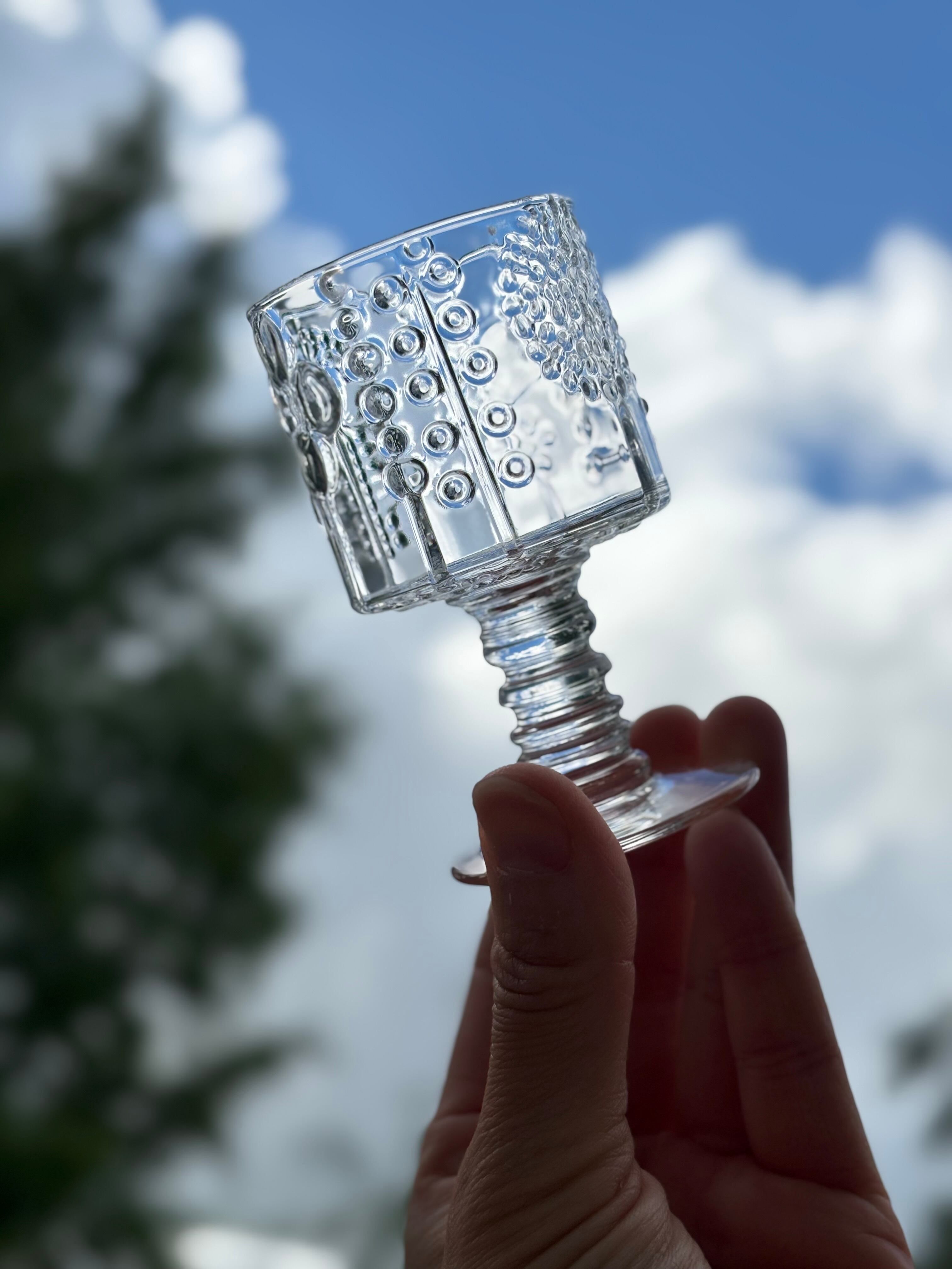 nuutajärvi FLORA sherry glass | フローラ ショットグラス シェリー nuutajärvi FLORA sherry glass | フローラ ショットグラス シェリー