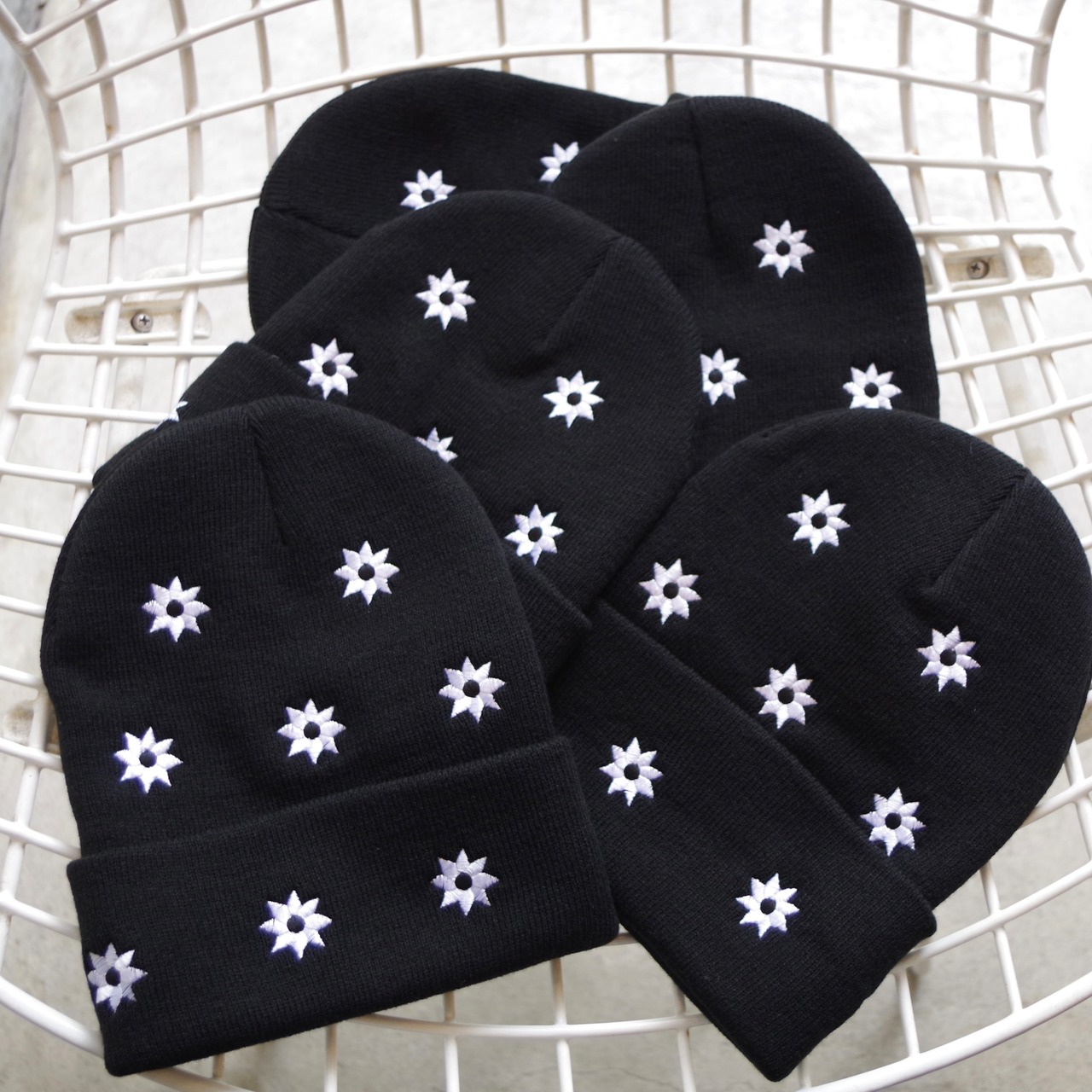NICK GEAR  Flower Basic beanie