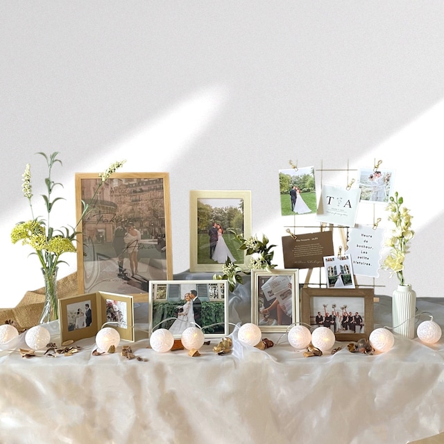 【おまとめセット】ウェルカムスペース 春夏婚向け 選べるオプション 装飾セット