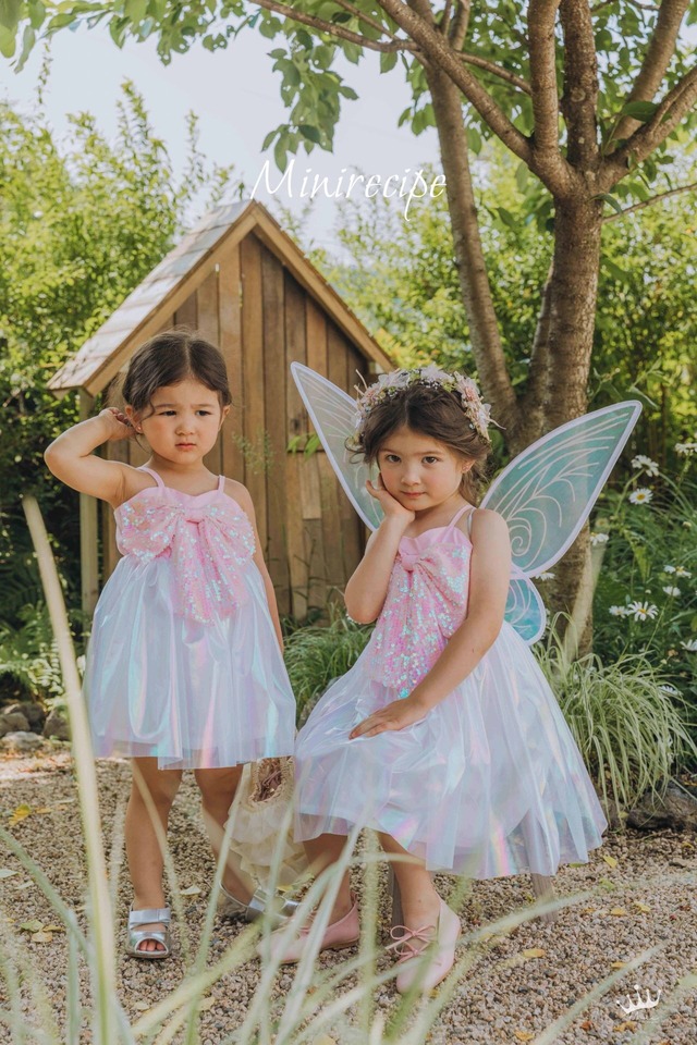 ※お洋服と同梱限定※【即納】<mini recipe>  Fairy wings (onecolor)