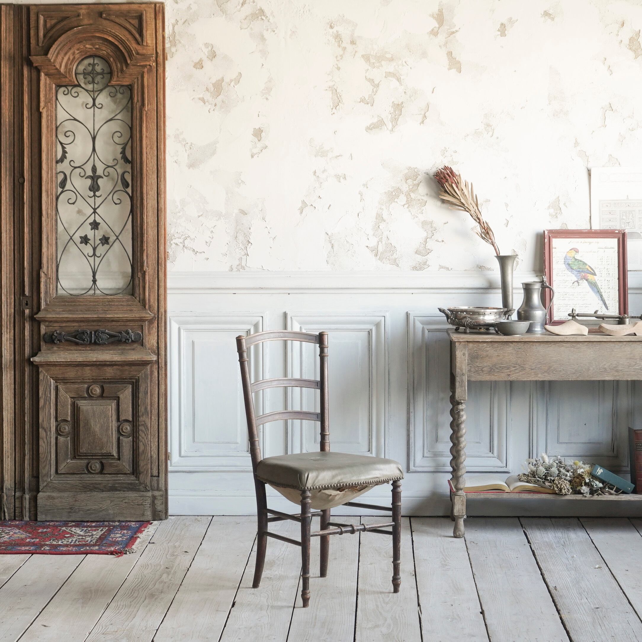 チェア/ナポレオン/1900年台/フランス/パイン材/アンティーク/ディスプレイ/空間装飾