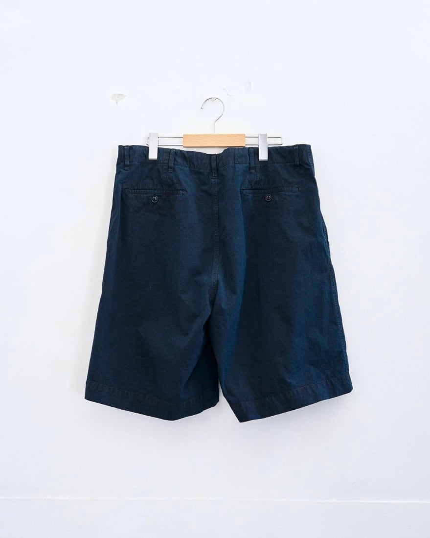 SANMONT　2タックワークショーツ SANMONT (サンモント) 2タックワークショーツ DarkNavy | H Nagano