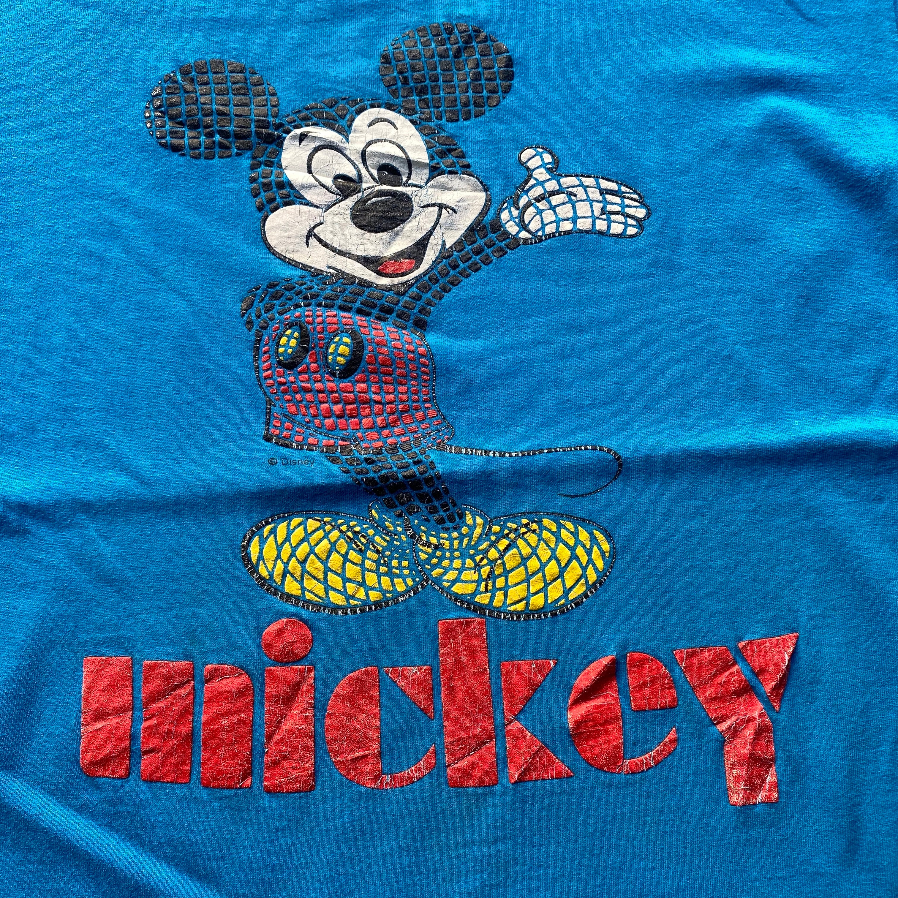 90年代 Disney ディズニー Mickey Mouse ミッキーマウス 発泡プリント