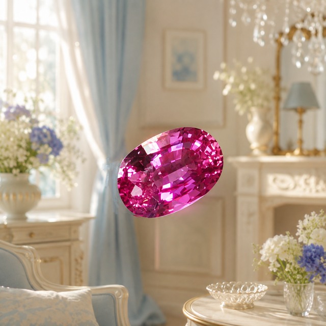 Rouge de Diva ― ルージュ・ド・ディーヴァ   2.7ct 大粒ドレッシールージュピンクスピネル！非加熱スリランカ産ピンクサファイアを凌ぐピンク界の女王！