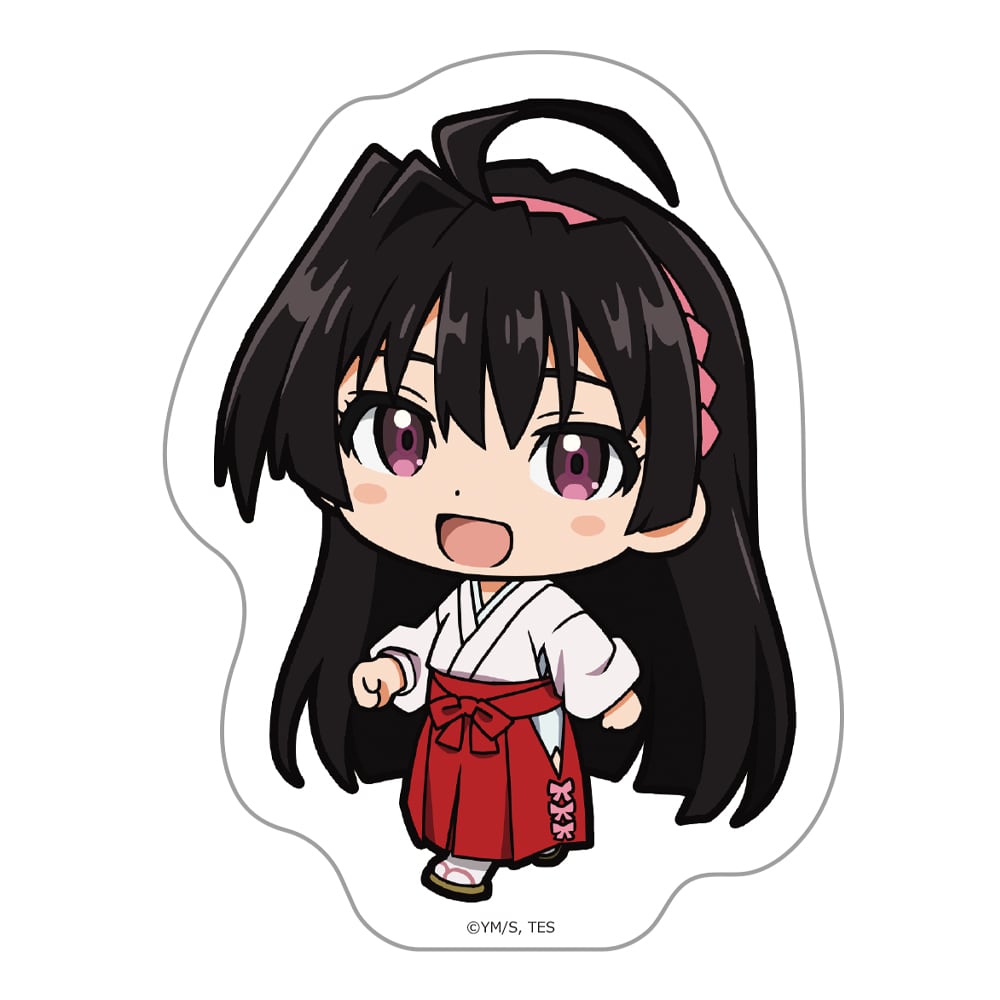 逃げ上手の若君 ついてっくダイカットステッカー 亜也子