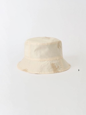 OUR LEGACY BUCKET HAT Ivory Bloom Ethereal Veil A2268BIV