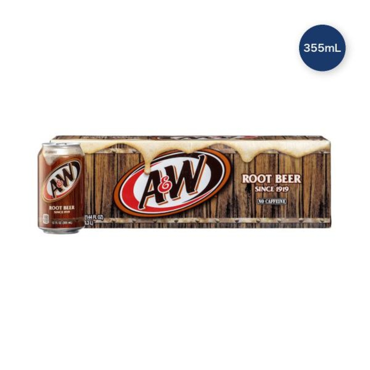 【2セット】A&W ルートビア 355ml x 12缶