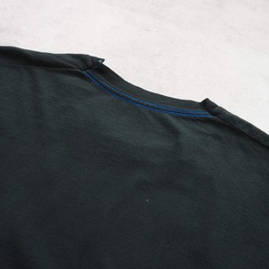 90s Pocket TEE solid black [XL相当] 古着
