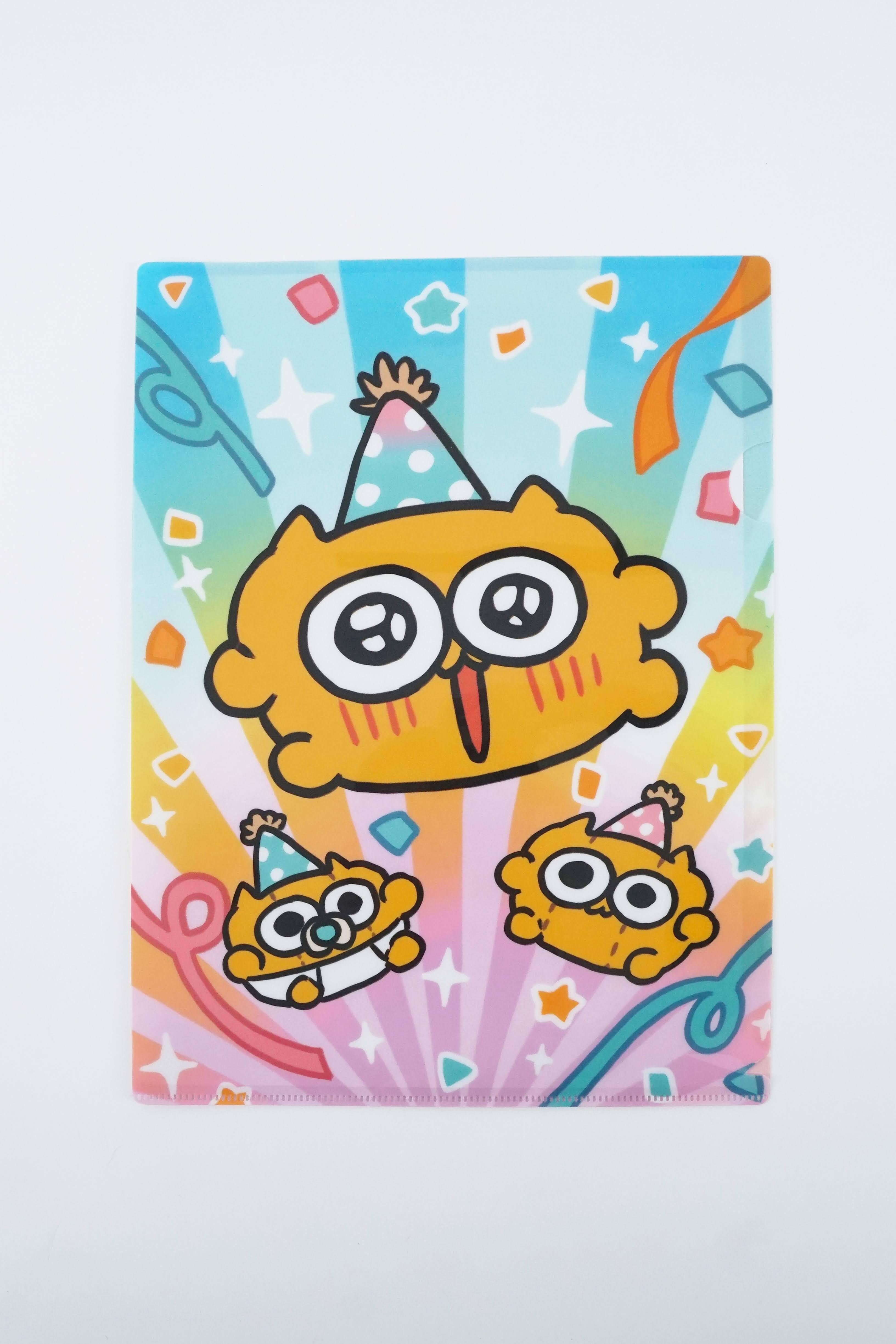 うんたねこ7周年誕生祭 A4クリアファイル
