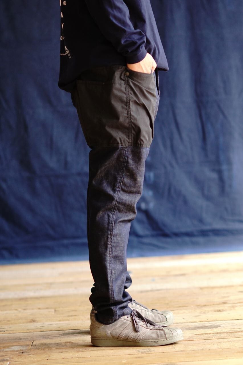 HKS103 NANGA×H.A.K.U HANDSFREE LOWCLOTCH SKINNY | H.A.K.U MOUNTAIN