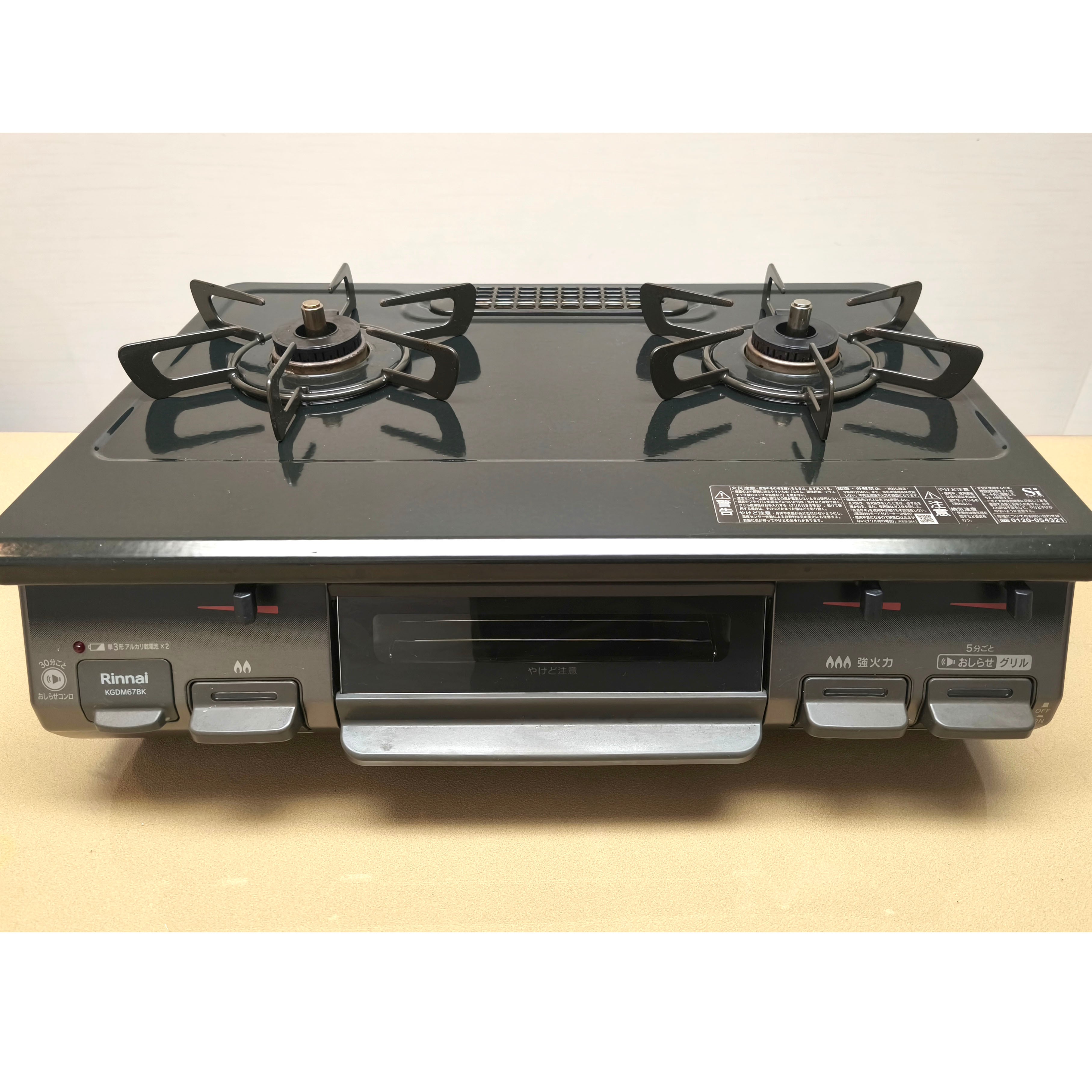 リンナイ ガスコンロ ガステーブル 幅約60cm 片面焼グリル