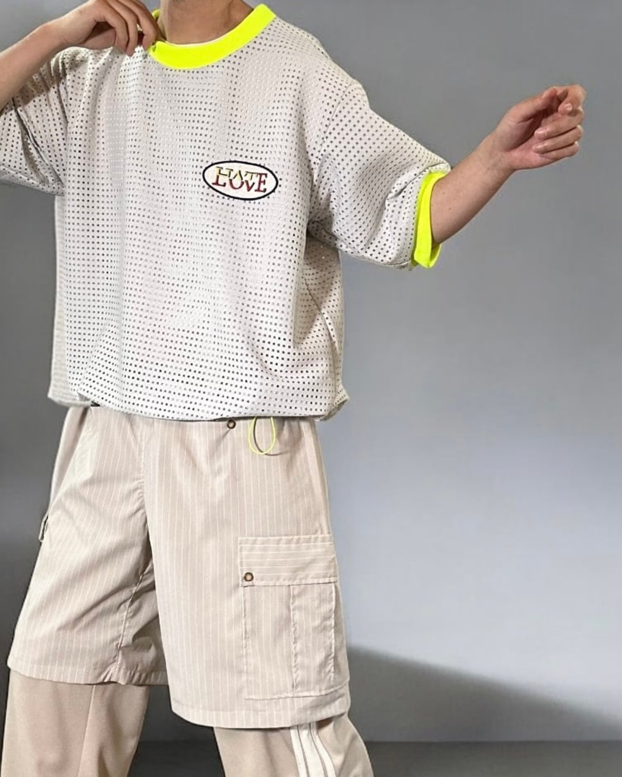 MK26S-C-23  TIME LEAP-TEE  #GRY