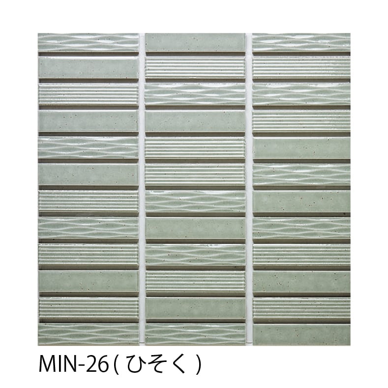 ミナモ 100×25mmボーダー／SWAN TILE | swantile store