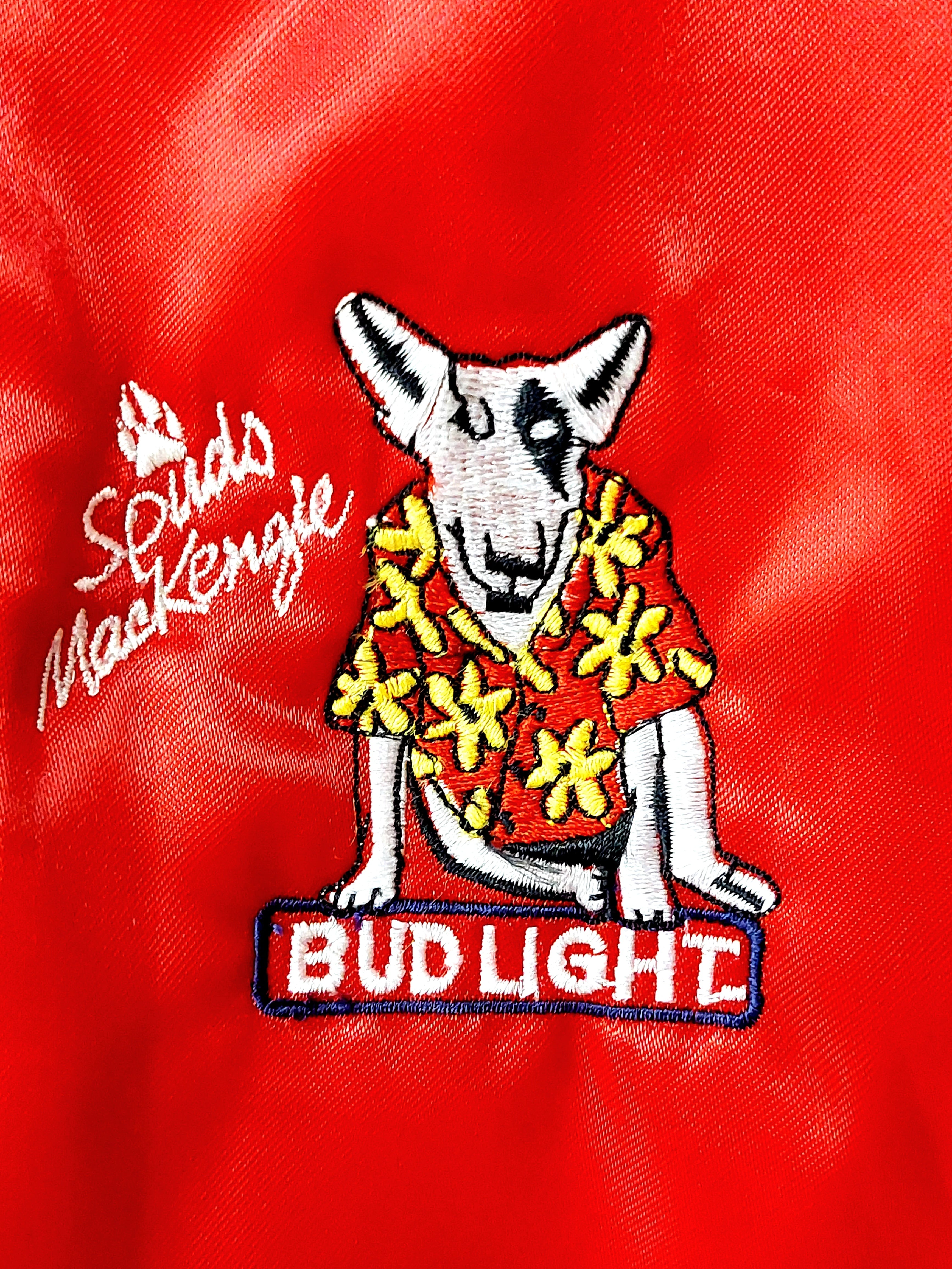 80's～90's USA製 BUD LIGHT バドライト ナイロンスタジャン | 古着屋