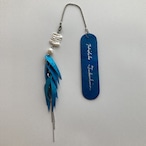 〈ご検討分〉手漉き和紙の根付【宮古島ブルー】