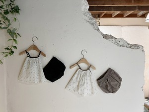 【予約】Snow sleeveless set (R0109)