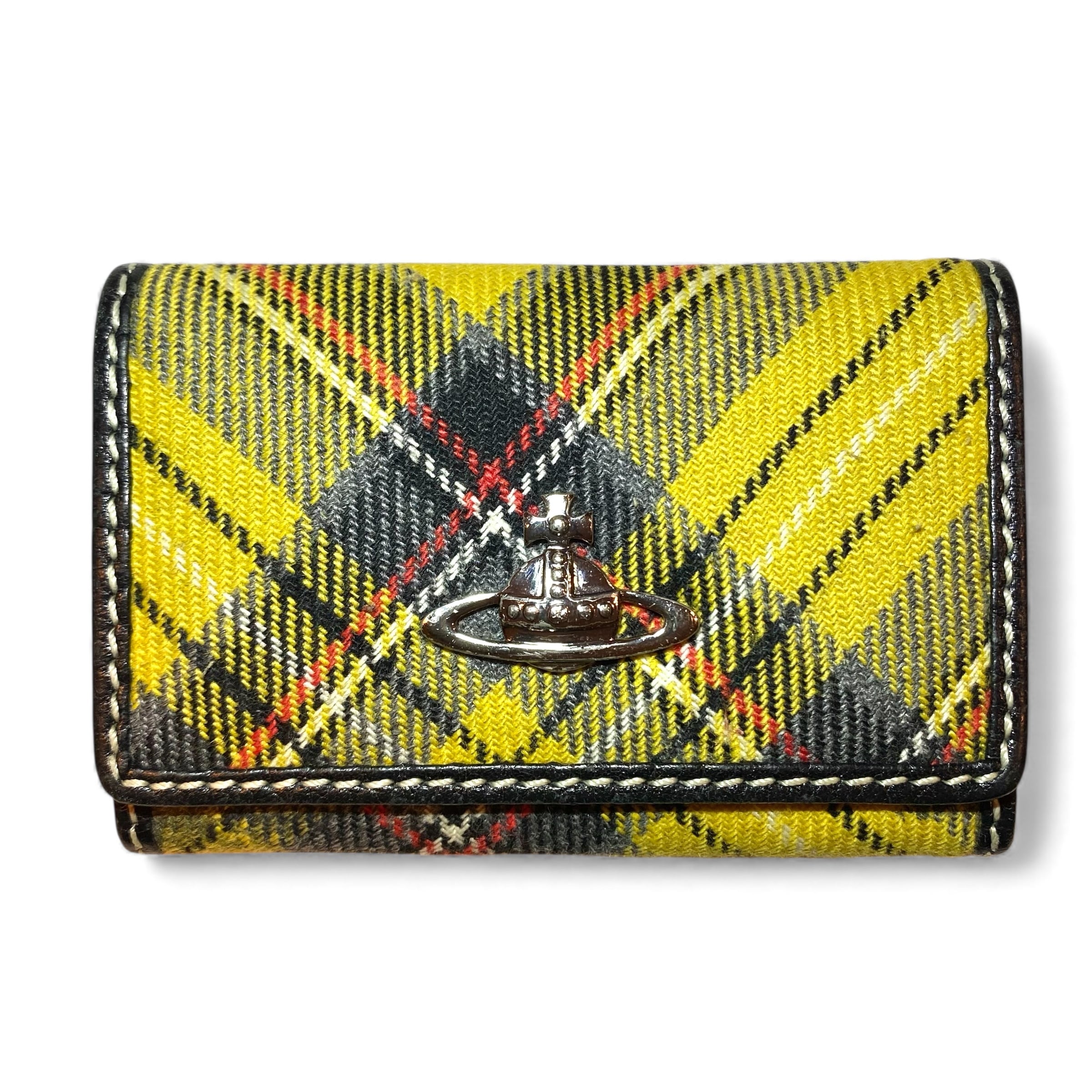 VivienneWestwood 激レア90sマックマラタータン キーケース Vivienne Westwood ORB Key Case Plaid / ヴィヴィアンウエストウッド