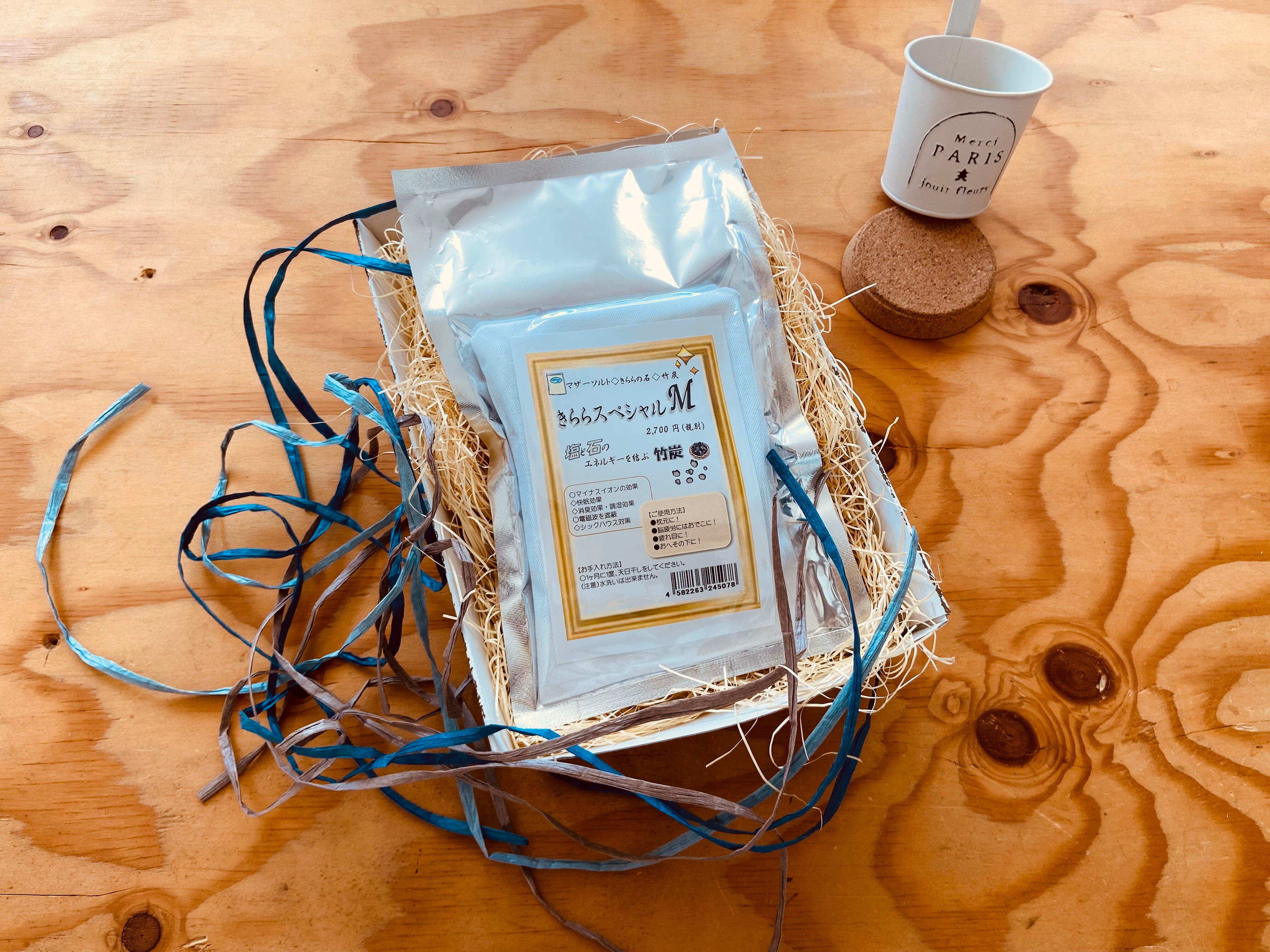 きらら スペシャルm Bigサイズ 布袋入り きららの石 マザーソルト しぜん堂