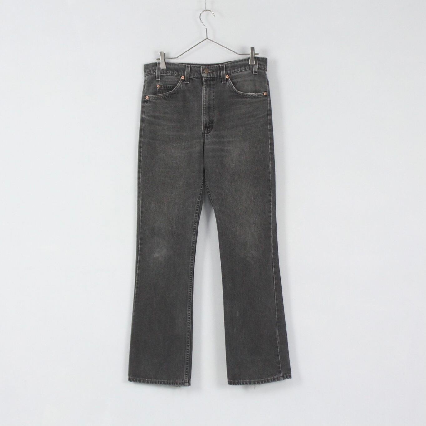希少 1990's vintage LEVI'S 517 ブラックフレアデニムパンツ 希少 1990's vintage LEVI'S 517 ブラックフレアデニムパンツ