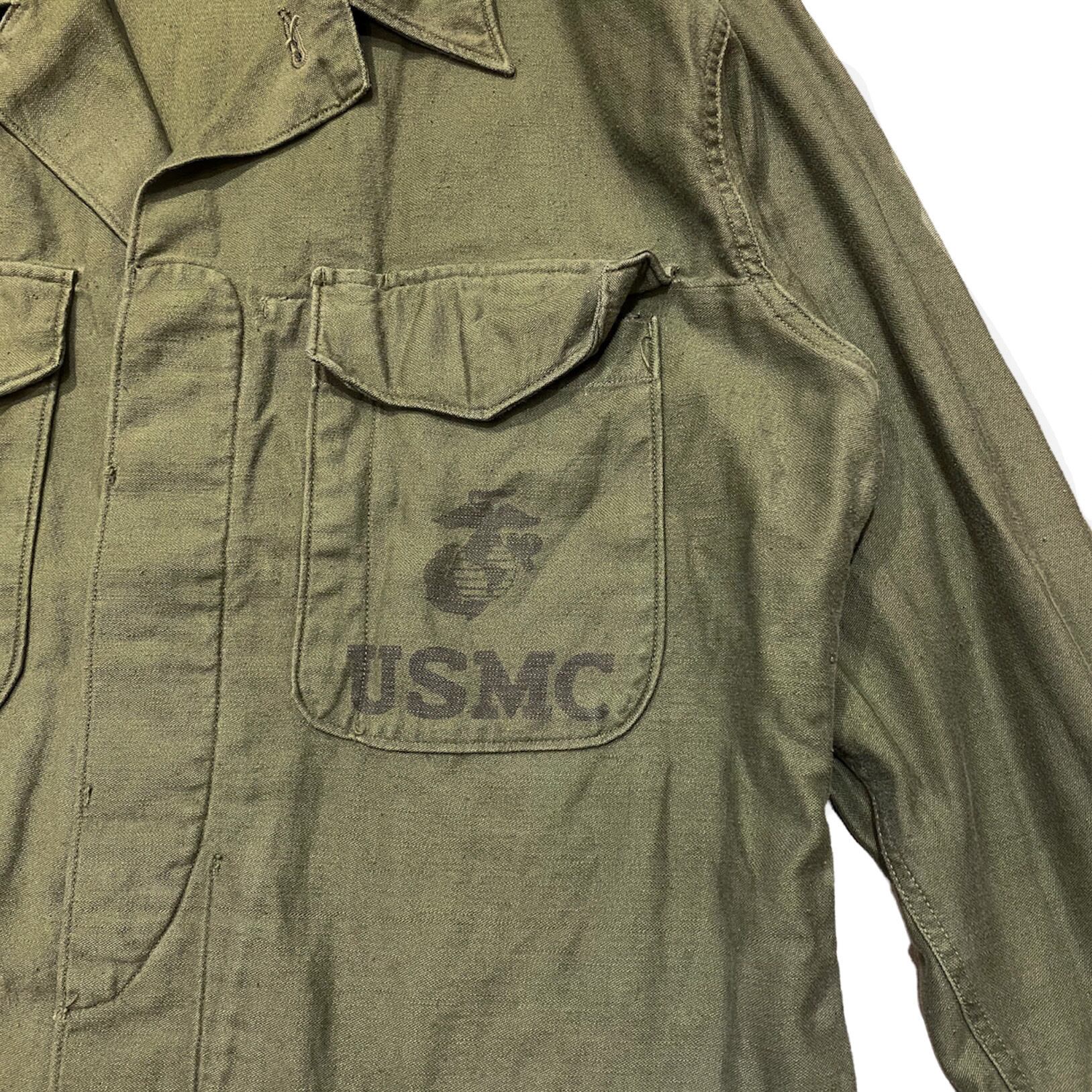 50年代USMC P-53 HBT UTILITY SHIRT