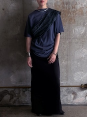 tay original【BLACK and RE-SEW】/Coin Yao tribe Vintage foot cover