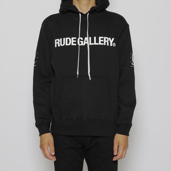 RUDE GALLERY PRAY MARIA プルオーバーパーカー　サイズL RUDE GALLERY】ルードギャラリー PRAY MARIA HOODIE (BLACK