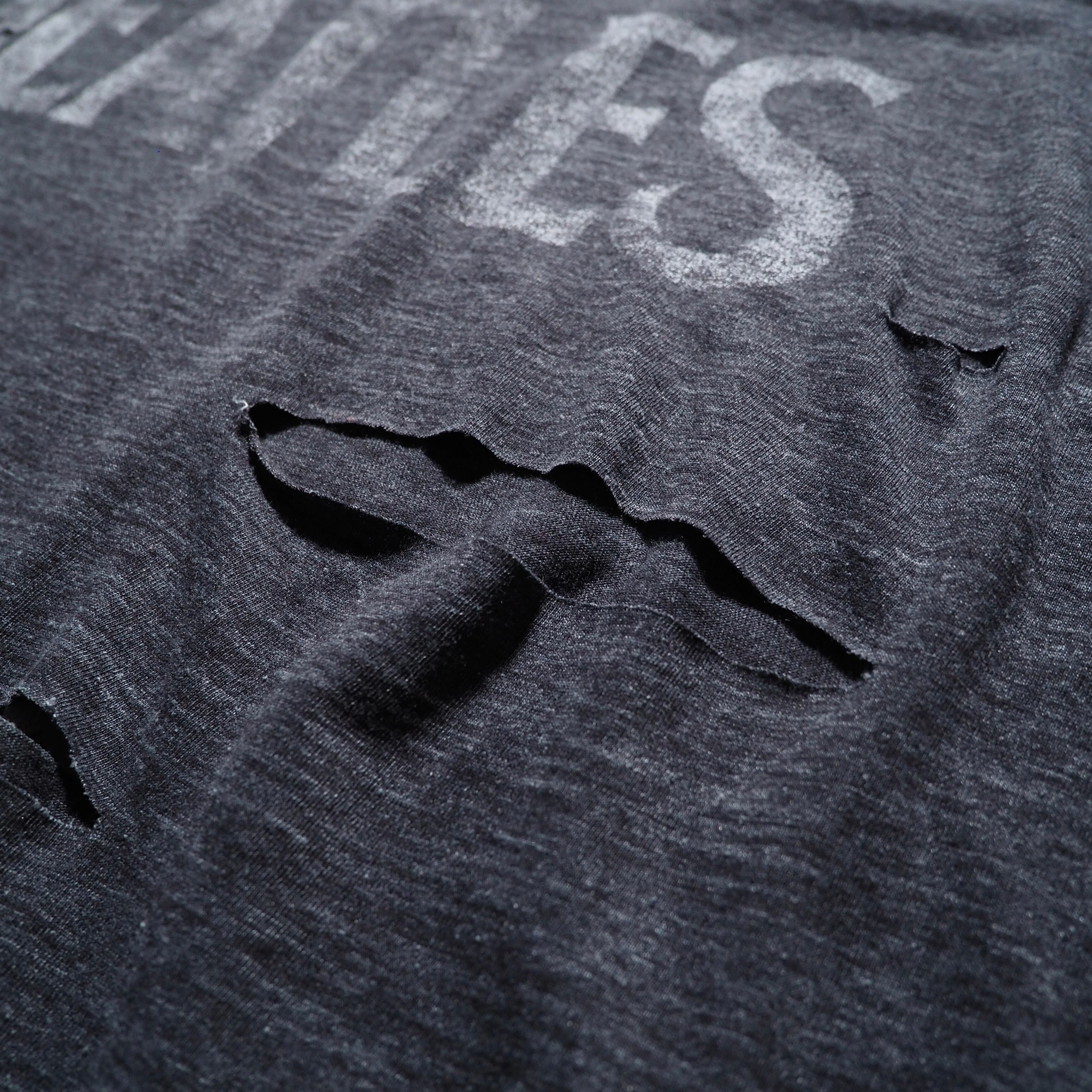 ” 循環 ” ” The Beatles ” Boro Circulation fade printed Re:make loose Tee