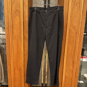 ENGINEERED GARMENTS BLACK SLACKS ⑧