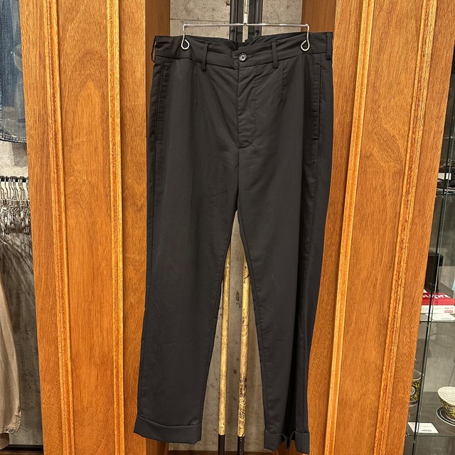ENGINEERED GARMENTS BLACK SLACKS ⑧