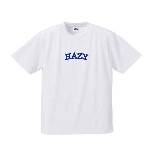 HAZY Medium Logo Tee ( White / Navy )