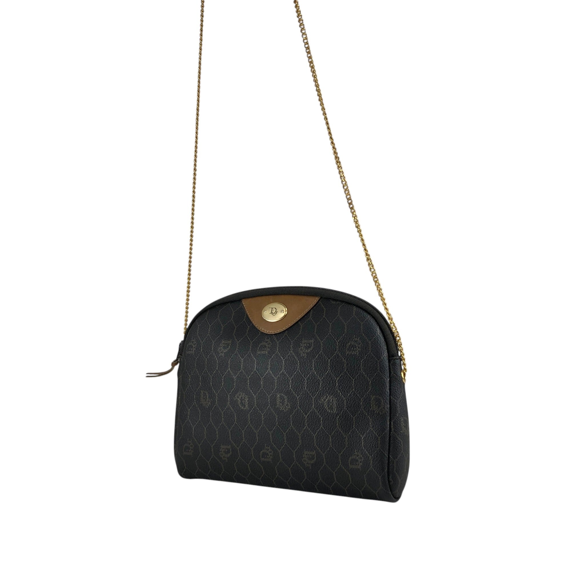Christian Dior クリスチャン ディオール ハニカム柄 ショルダーバッグ