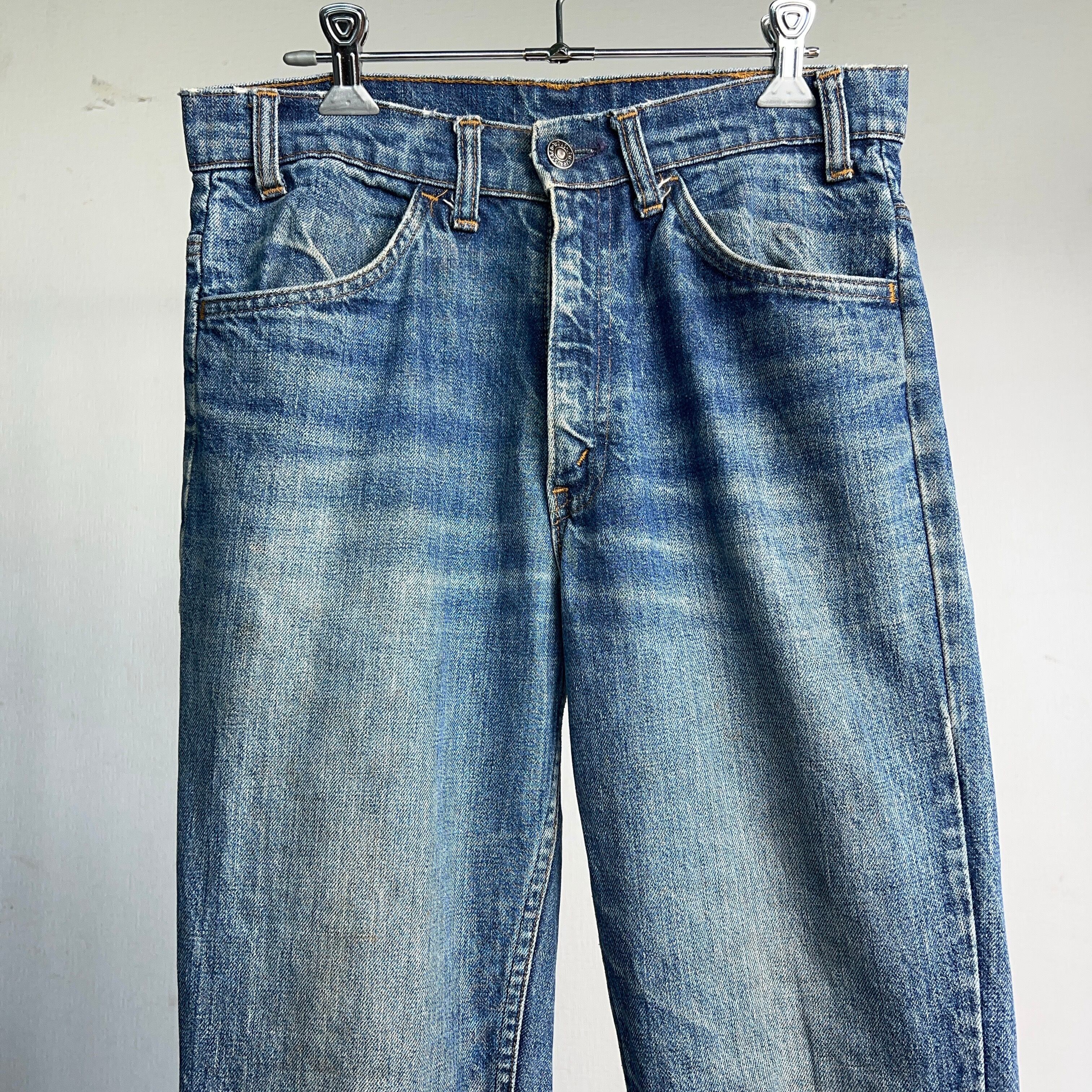 ピ*郎様 70s Levi's 646 746 フレアデニム ベルボトム ヴィン 1970's Levi's 646-0217 FLARE DENIM PANTS W30.5 70年代 リーバイス