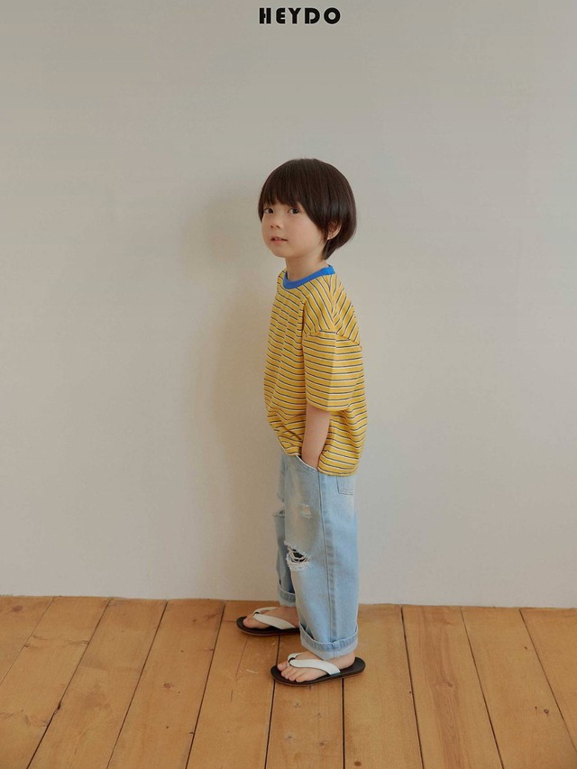 《送料無料》トゥーユーブロークンデニム：kids【HEYDO】※お取り寄せ