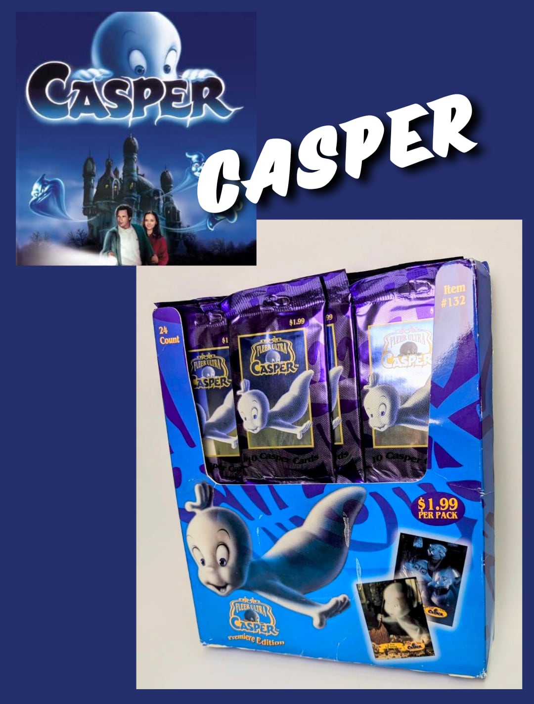 Casper ⁄ キャスパーヴィンテージライク レトロ映画 CASPER