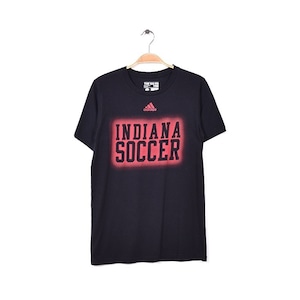 アディダス スポーツ インディアナ サッカー クルーネック 半袖 Tシャツ メンズS adidas アメカジ 古着 @BB0461