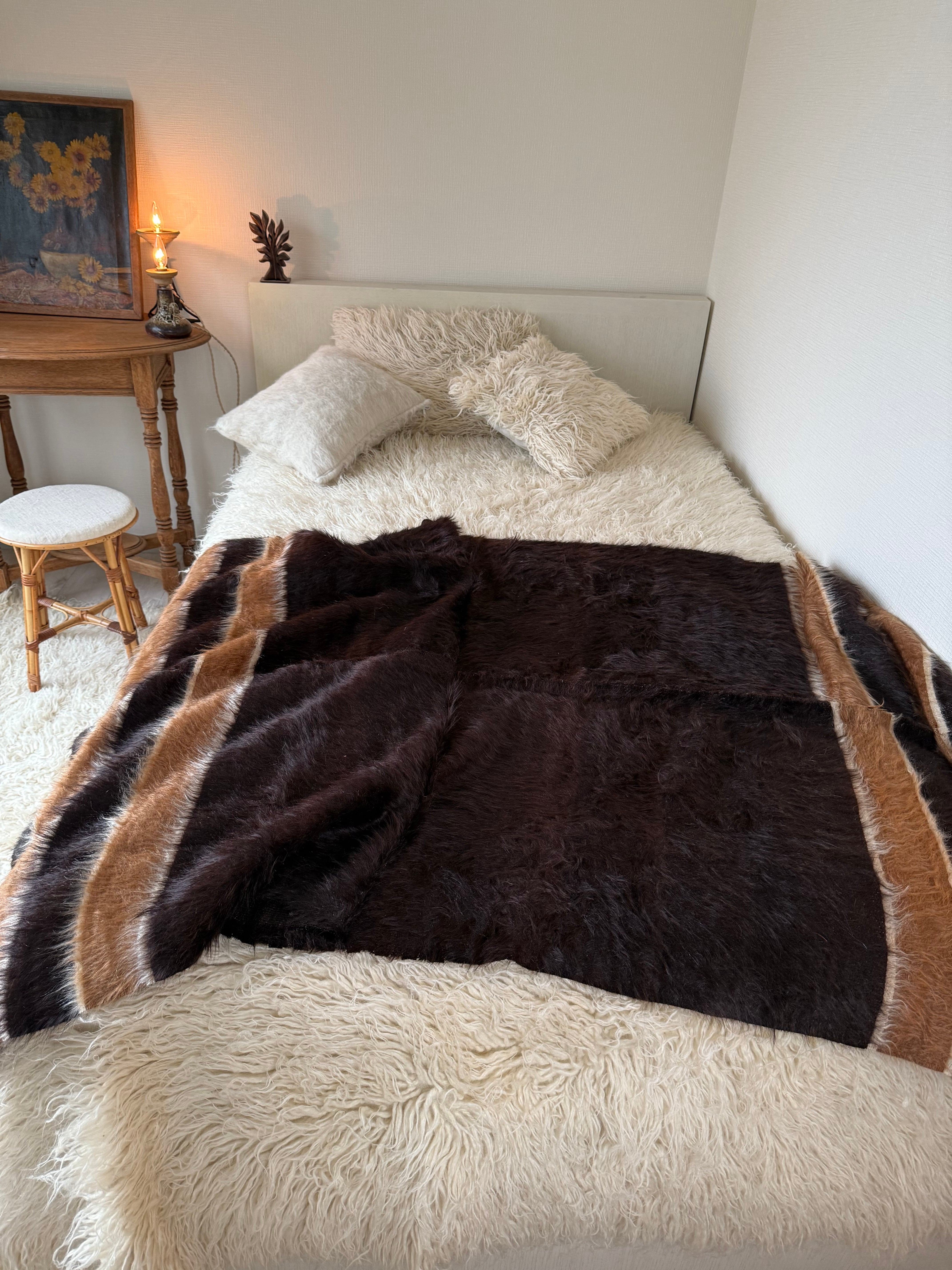 01 Vintage Cicim Kilim ecru ヴィンテージ チチム キリム エクリュ