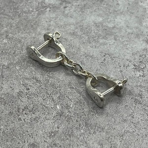【希少】ティファニー TIFFANY ダブルシャックル キーリング ヴィンテージ