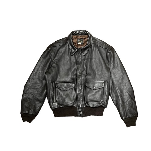 used A2 type leather jacket SIZE:46 AE