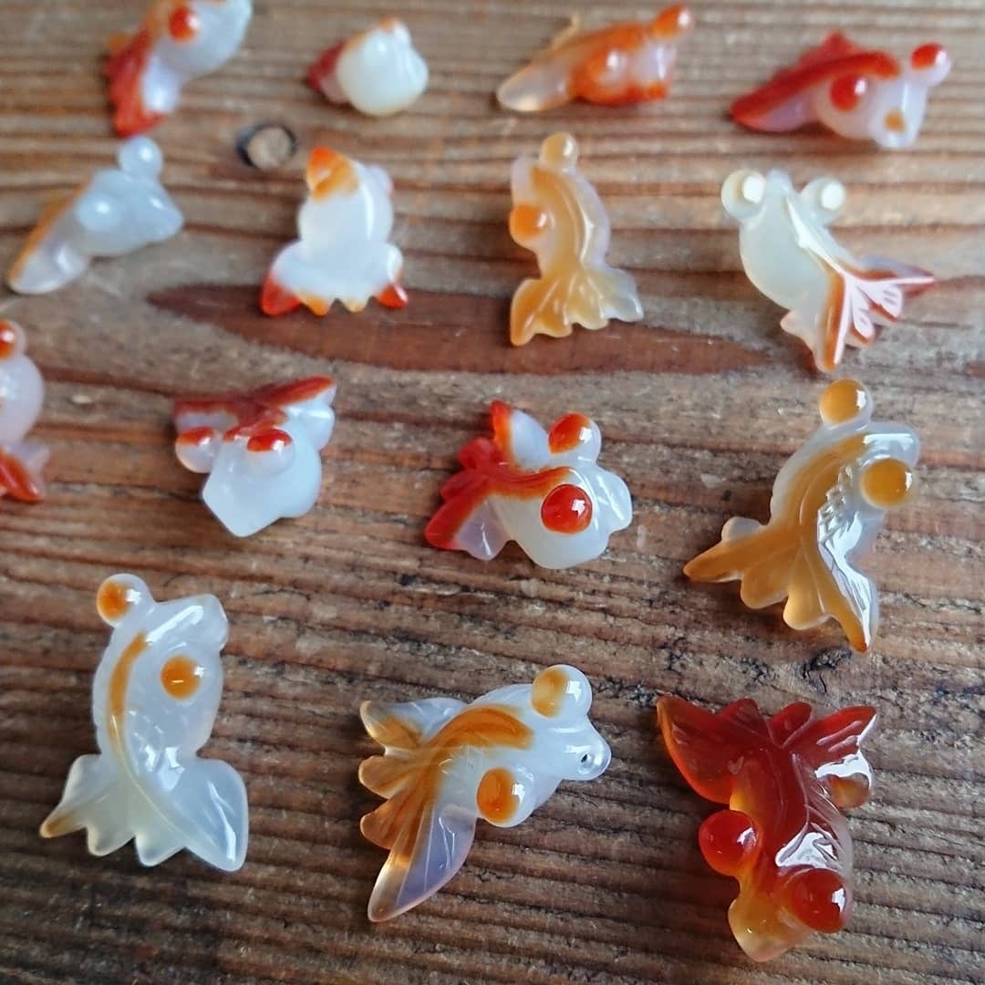 瑪瑙（めのう）の金魚 中サイズ | shoprahu