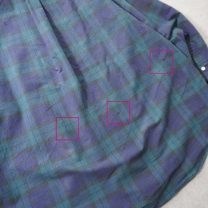 90s Ralph Lauren black watch "The Big Shirt" [XL] 古着