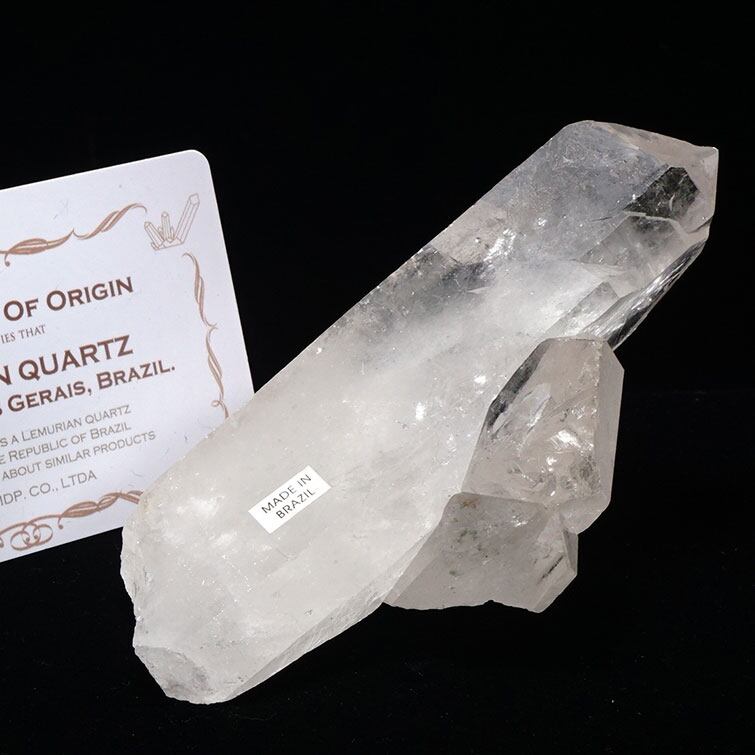 水晶 クラスター ブラジル ミナスジェライス州 コリント産 レムリアンシード 証明書付属 一点物 282-273