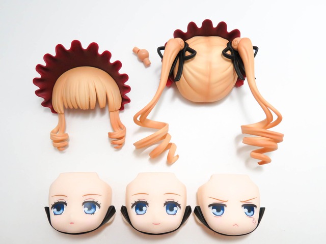 再入荷（A－ランク）【2847】 真紅 2.0 顔、髪パーツセット　ねんどろいど