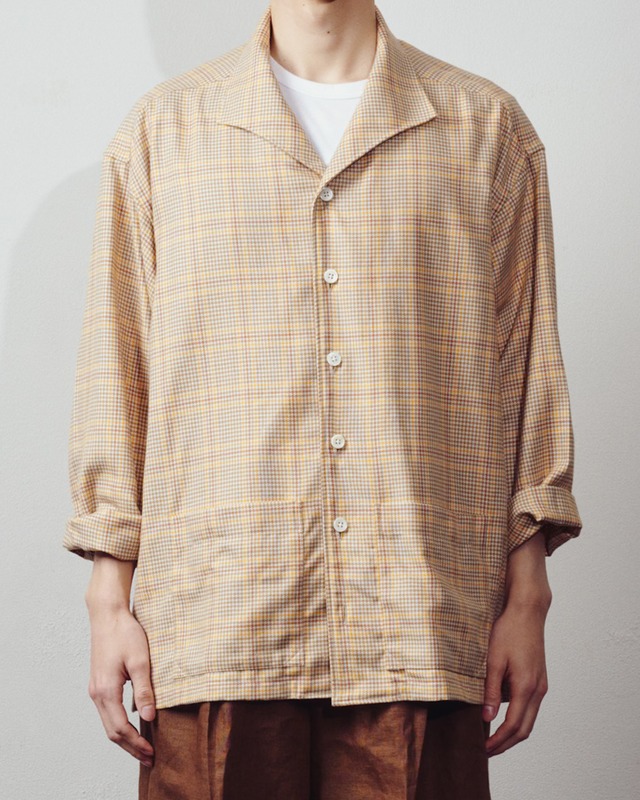 【新品】MINTENS special jacket made in Scotland fabrics Vintage U.S. NAVY jacket model made in JAPAN／ スコットランド製 ヴィンテージ コットン生地 ジャケット 1940年代 アメリカ海軍 ジャケット ショールカラー モデル  オリジナルブランド 日本製 サイズ②(L~XL程度)