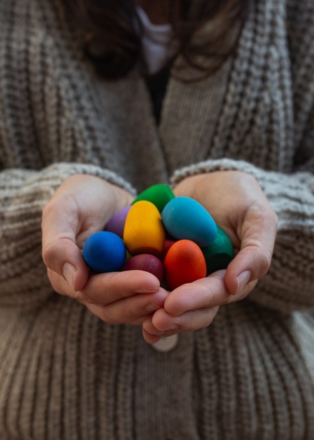 GRAPAT（グラパット）まんだら　レインボーエッグ　Mandala Rainbow Eggs